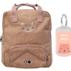 Mochila Escolar Grande Mr. Cat con Llavero Personalizado