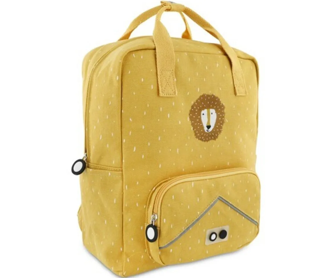 Mochila Escolar Grande Mr. Lion con Llavero Personalizado