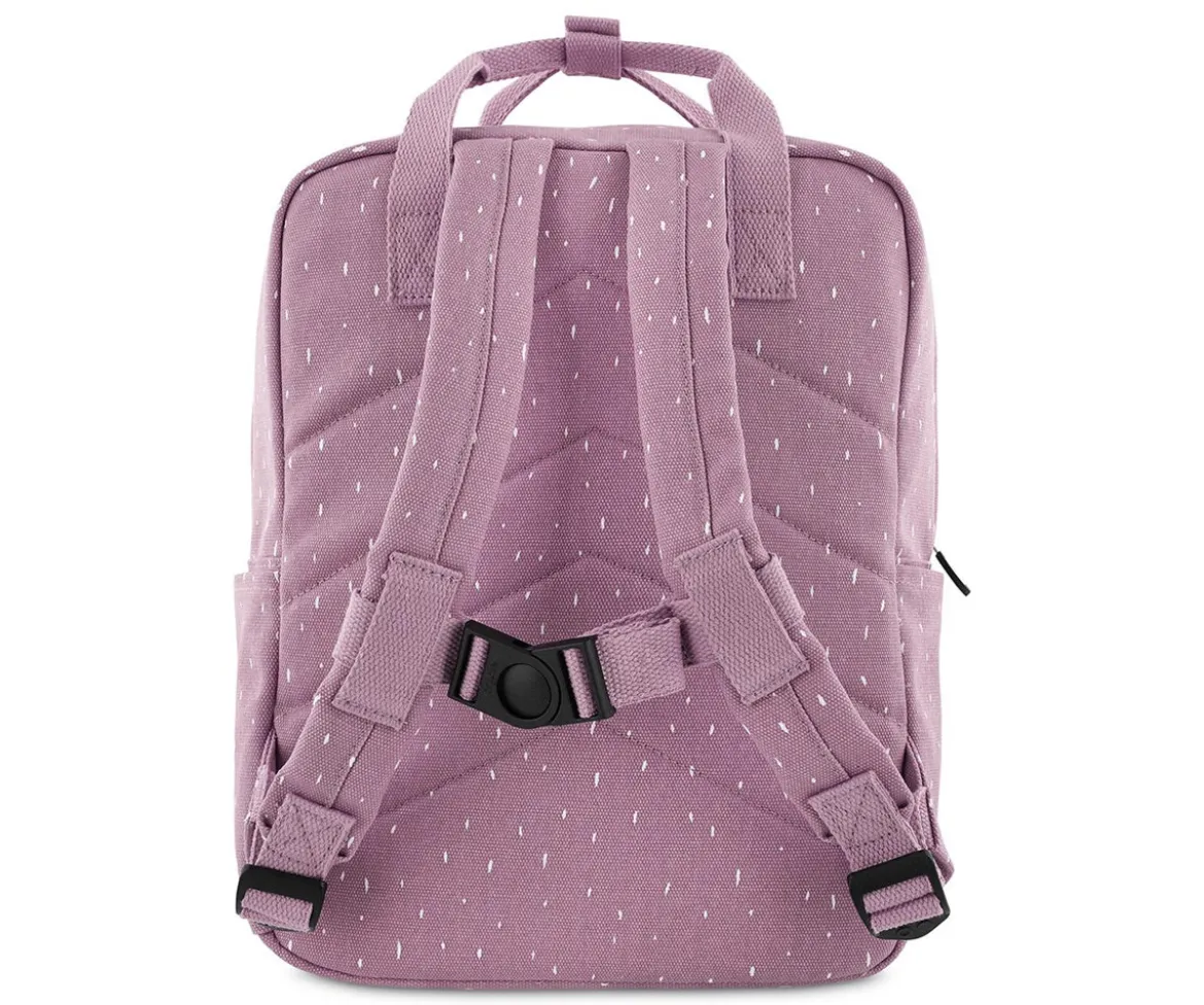 Mochila Escolar Grande Mrs. Peacock Personalizable