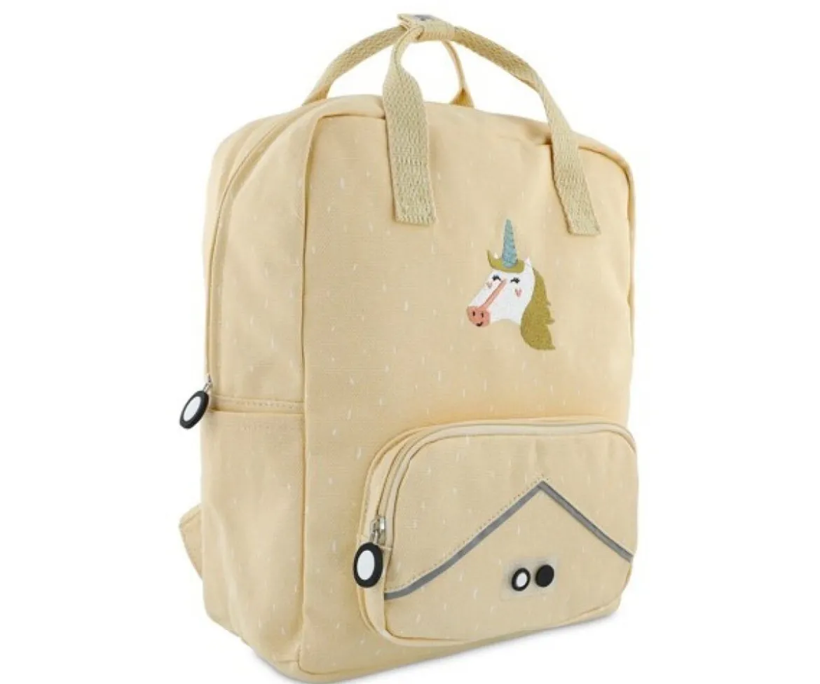 Mochila Escolar Grande Mrs. Unicorn con Llavero Personalizado