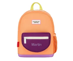 Mochila Escolar Mini Peach Pop Personalizable
