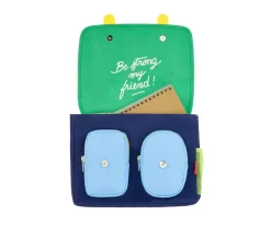 Mochila Escolar Mini Solapa Bball Crew