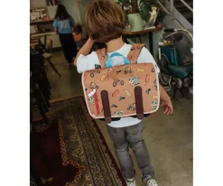 Mochila Escolar Mini Solapa Mascots Ride