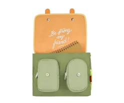 Mochila Escolar Mini Solapa Mini Safari