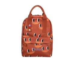 Mochila Escolar Ole Mediana Personalizable Charlotte Janvier Banana