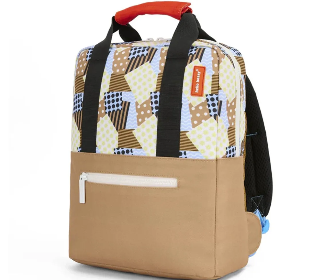 Mochila Escolar Patchwork