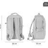 Mochila Escolar Shadow Gris Personalizable