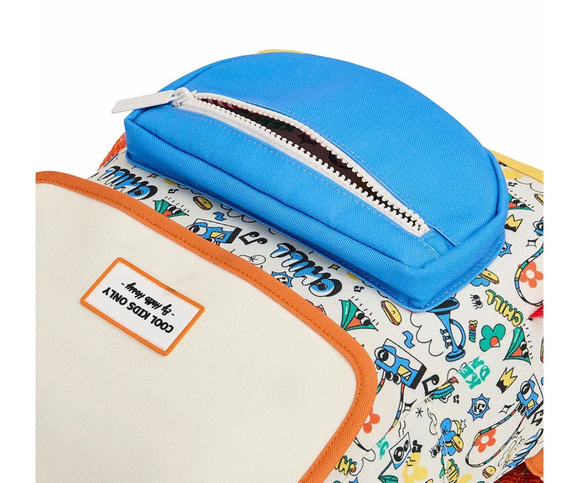 Mochila Escolar Solapa Chill Personalizable