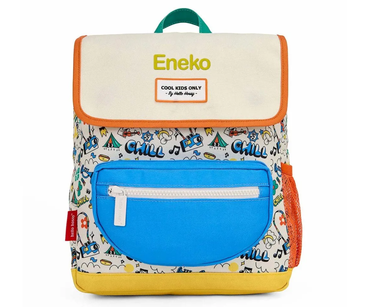 Mochila Escolar Solapa Chill Personalizable