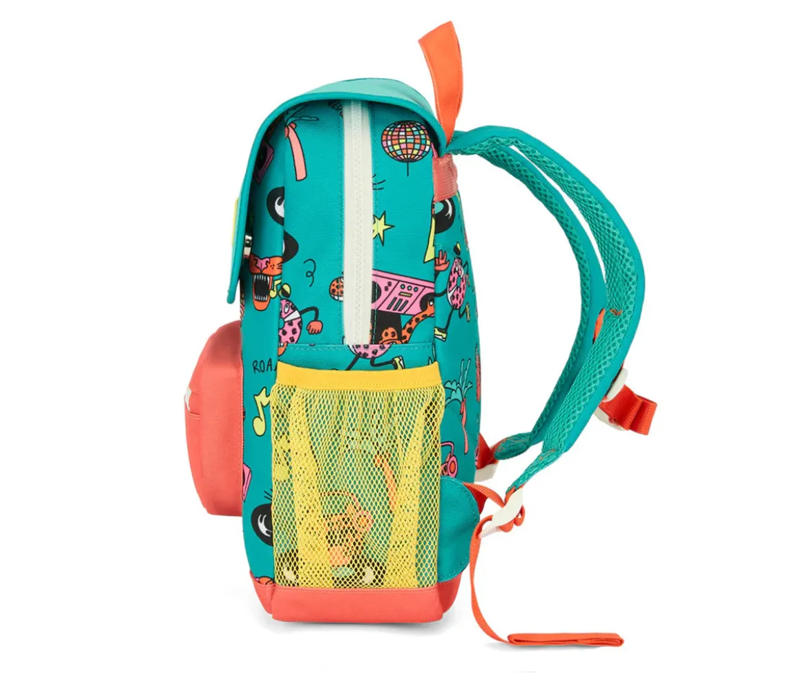 Mochila Escolar Solapa Disco Roa Personalizable