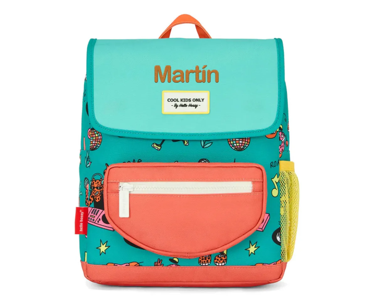 Mochila Escolar Solapa Disco Roa Personalizable