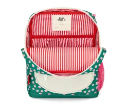 Mochila Escolar Solapa Garden Joy Personalizable