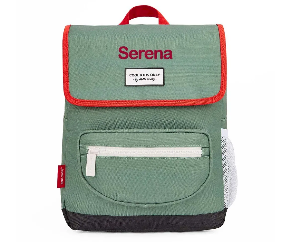 Mochila Escolar Solapa Mini Forest Personalizable