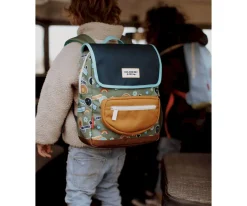 Mochila Escolar Solapa Smiley Personalizable