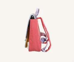 Mochila Escolar Sticky Lemon Gingham Flower Rose