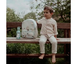 Mochila Grande Personalizable Oso Polar