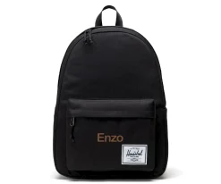 Mochila Herschel Classic XL Black Personalizable