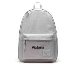Mochila Herschel Classic XL Grey Crosshatch Personalizable