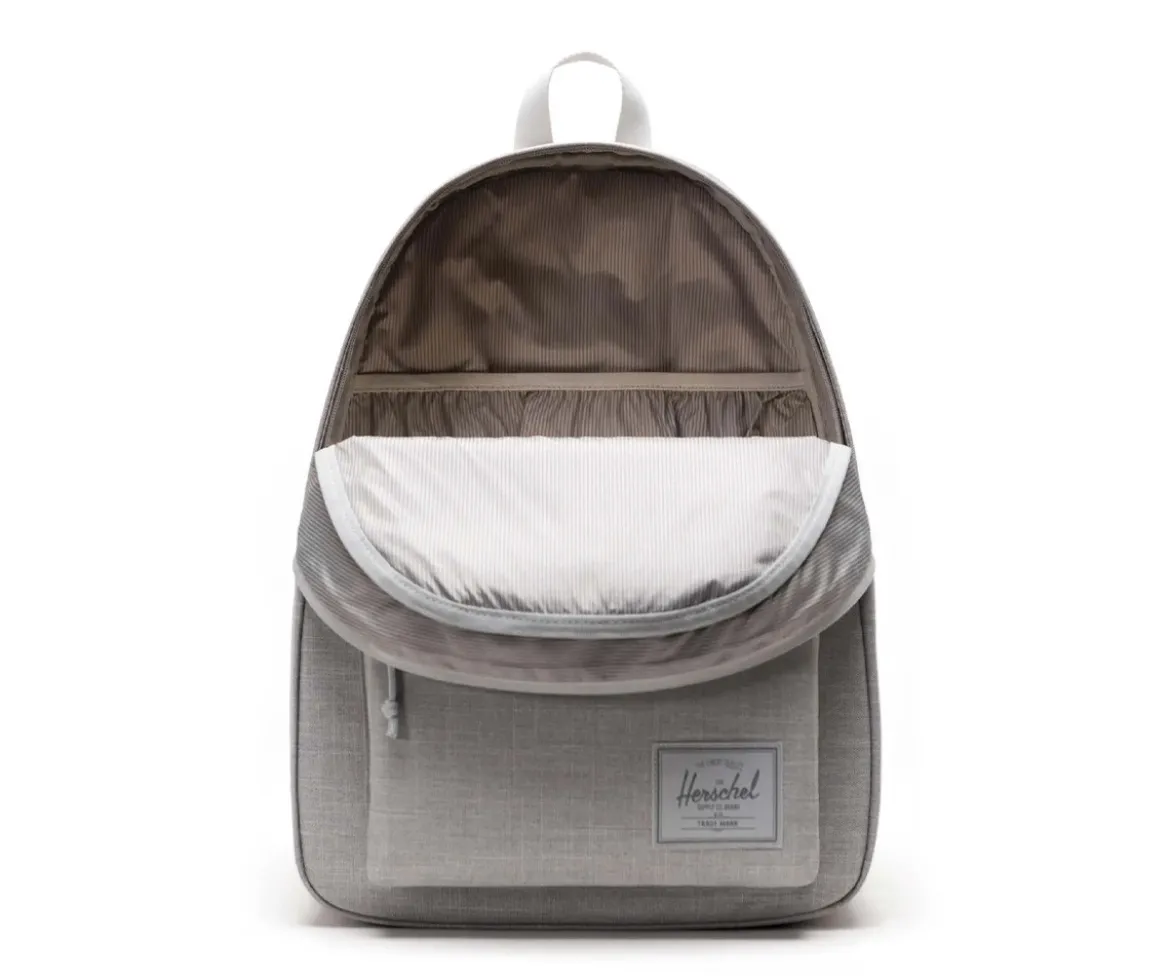 Mochila Herschel Classic XL Grey Crosshatch Personalizable