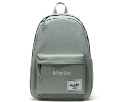 Mochila Herschel Classic XL Iceberg Green Crosshatch Personalizable