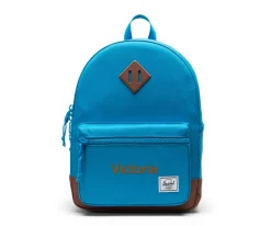 Mochila Herschel Heritage Kids Personalizable Hawaiian Surf Saddle Brown