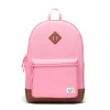 Mochila Herschel Heritage Youth Personalizable Cashmere Rose Saddle Brown