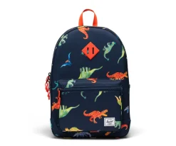 Mochila Herschel Heritage Youth Personalizable Dinos Darkest Navy