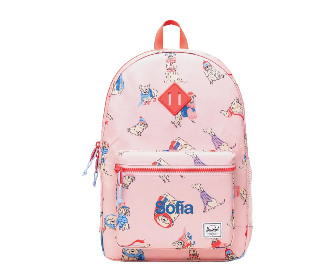 Mochila Herschel Heritage Youth Personalizable Fashion Dogs