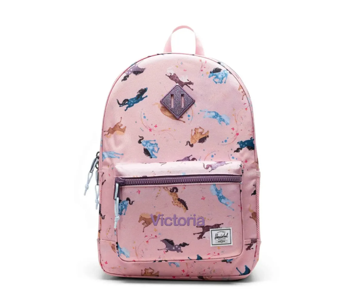 Mochila Herschel Heritage Youth Personalizable Wild Horses