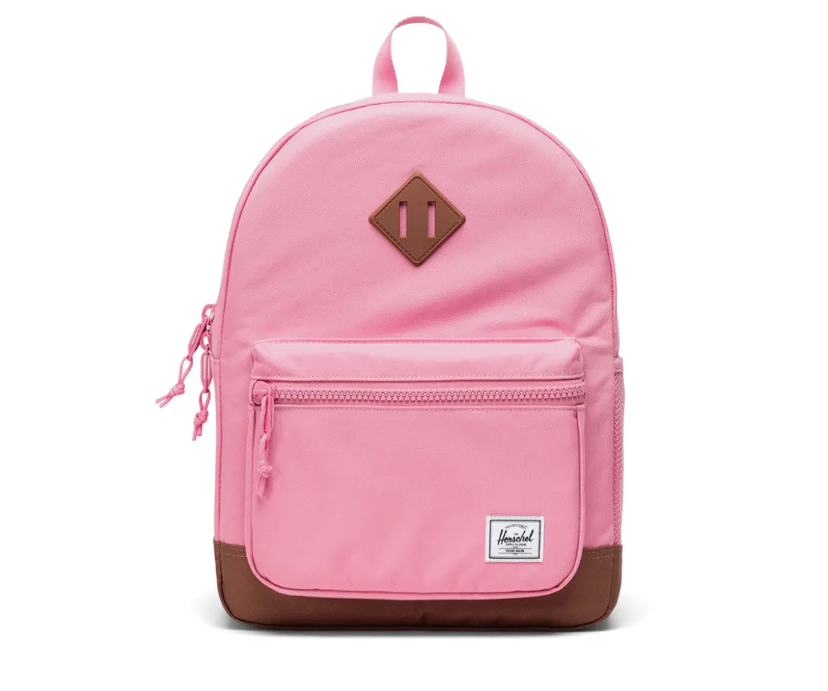 Mochila Herschel New Heritage Kids Personalizable Cashmere Rose Saddle Brown