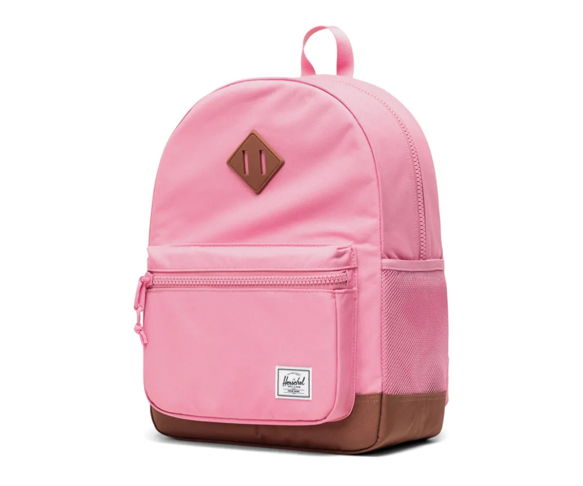 Mochila Herschel New Heritage Kids Personalizable Cashmere Rose Saddle Brown