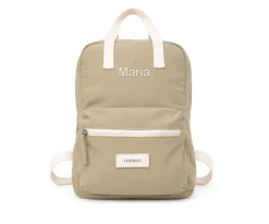 Mochila Infantil Andrea Kaki Personalizable