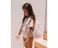 Mochila Infantil Antiarena Mermaid Cats