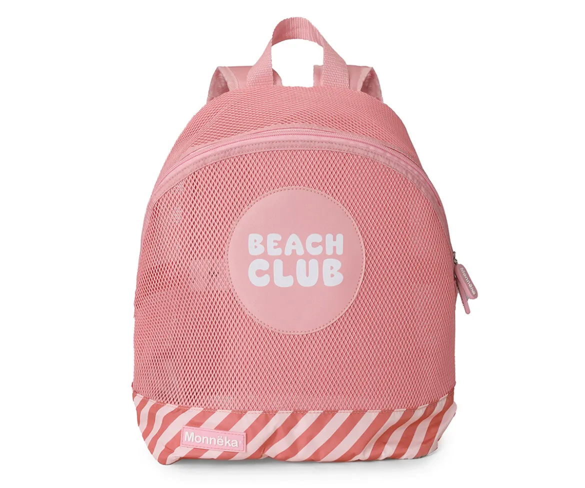 Mochila Infantil Antiarena Stripes Bloom & Blush