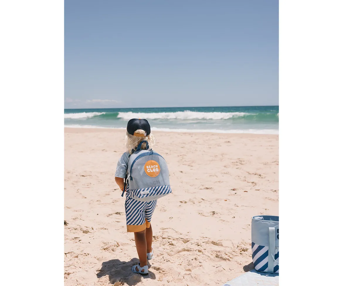 Mochila Infantil Antiarena Stripes Blues & Beyond