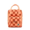 Mochila Infantil Blocks Pink Brown Personalizable
