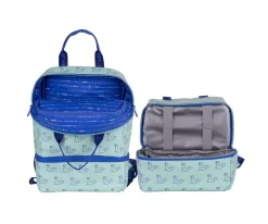 Mochila Infantil con Compartimento Térmico Verde Colección 460 Since 1918