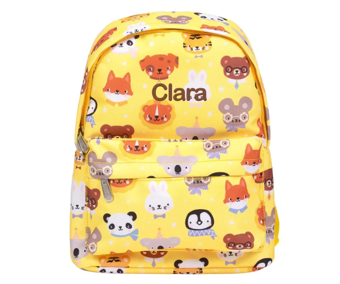 Mochila Infantil Mini Animal Friends Personalizable