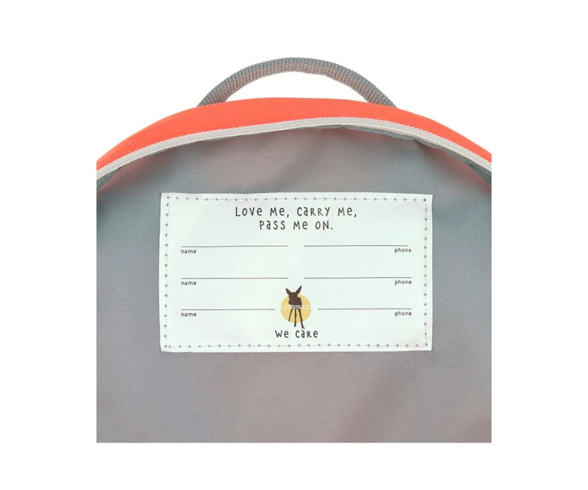 Mochila Infantil Mini Mouse Coral Personalizable