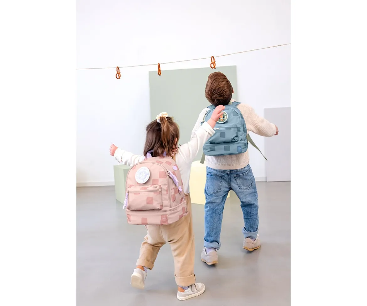 Mochila Infantil Mini Pattern Party Rose / Lilac