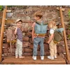 Mochila Infantil Mini Rolltop Nature Light Blue