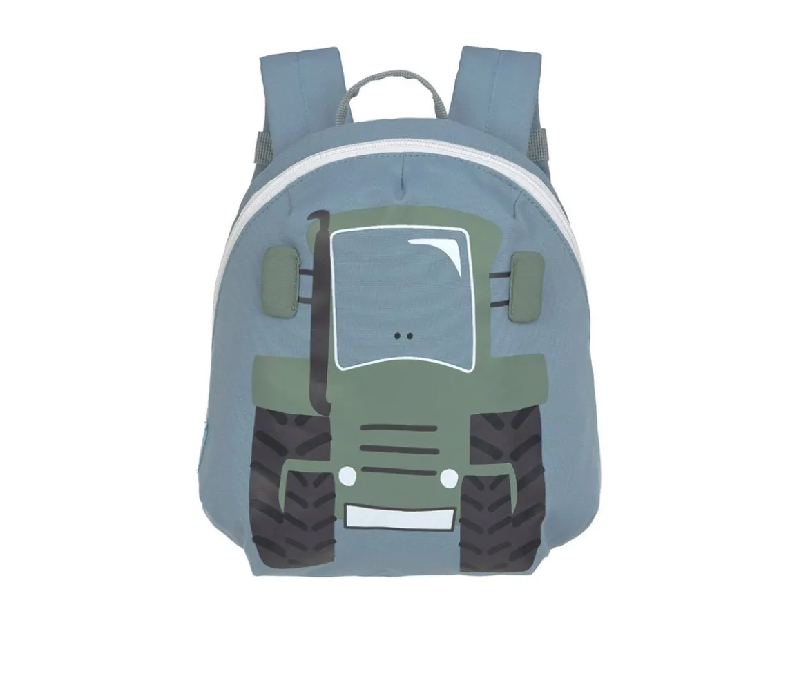 Mochila Infantil Mini Tractor Oliva
