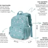 Mochila Infantil Pandas in Space Personalizable