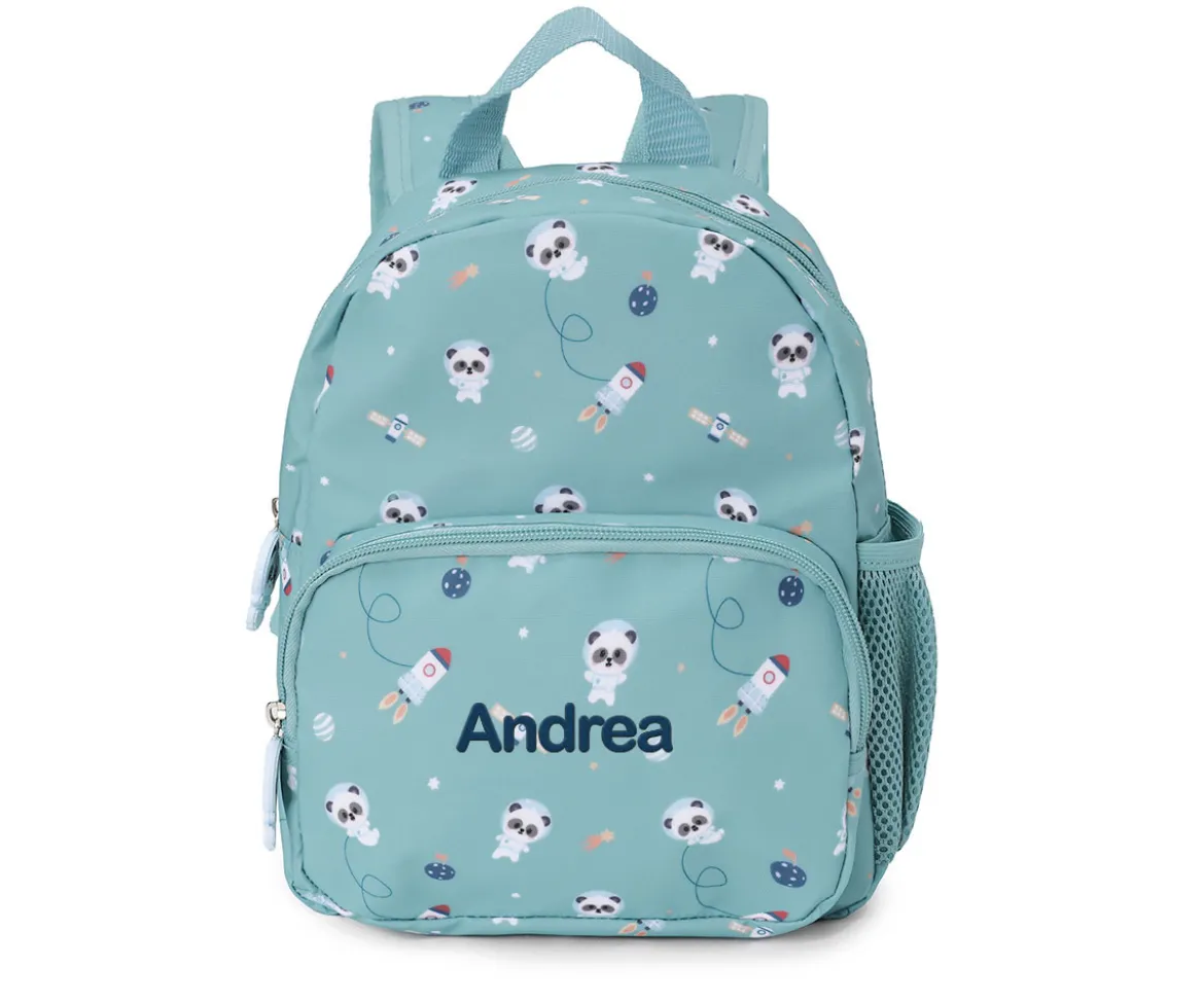Mochila Infantil Pandas in Space Personalizable