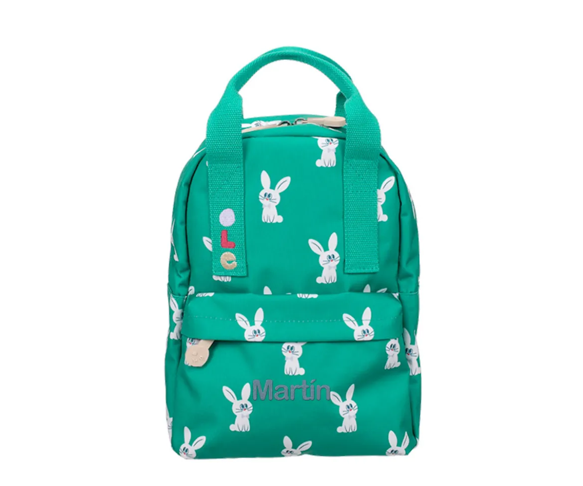 Mochila Infantil Pequeña Personalizable Bunny Anne Pascal