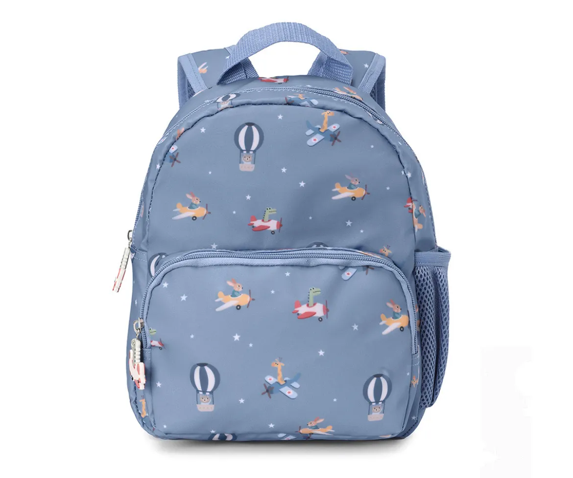 Mochila Infantil Planes Personalizable