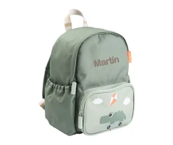 Mochila Infantil Playground Green Personalizable