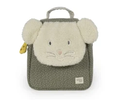 Mochila Infantil Ratoncito Topito Poppy Musgo Personalizable