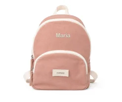 Mochila Infantil Romane Rose Poudré Personalizable