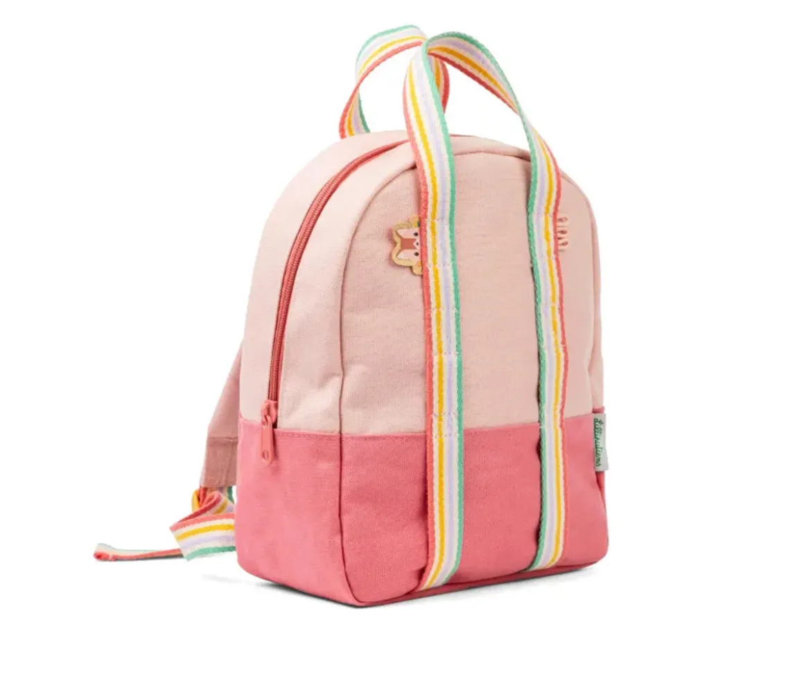 Mochila Infantil Rosa Frambuesa